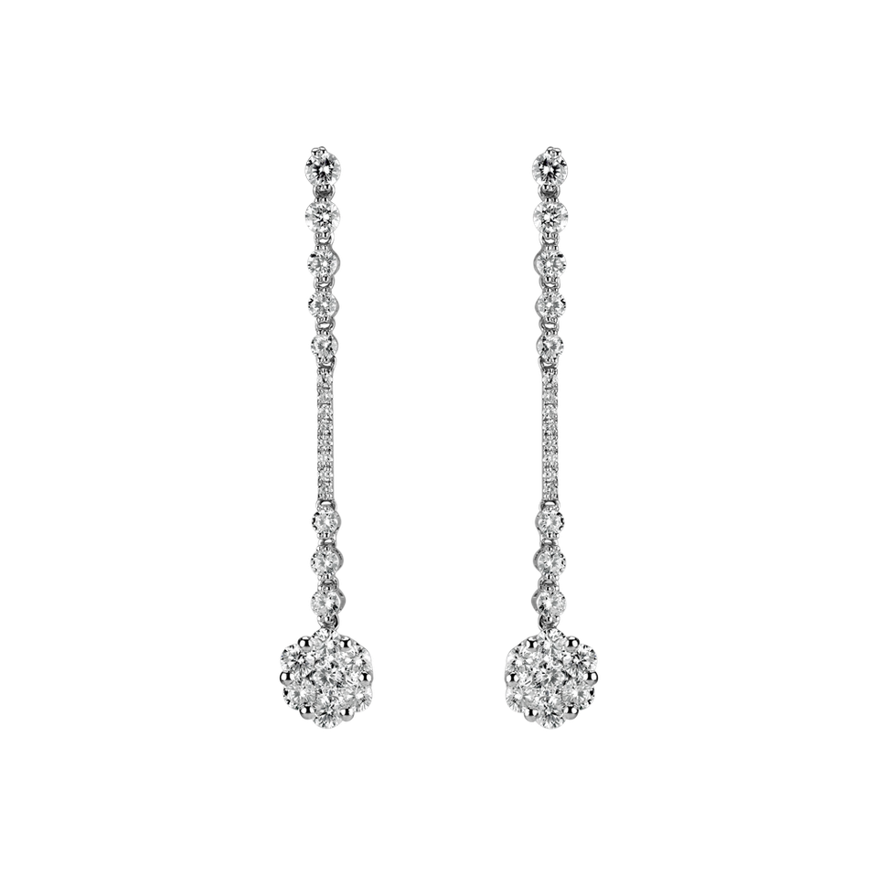 Diamond earrings Mademoiselle Beatrice