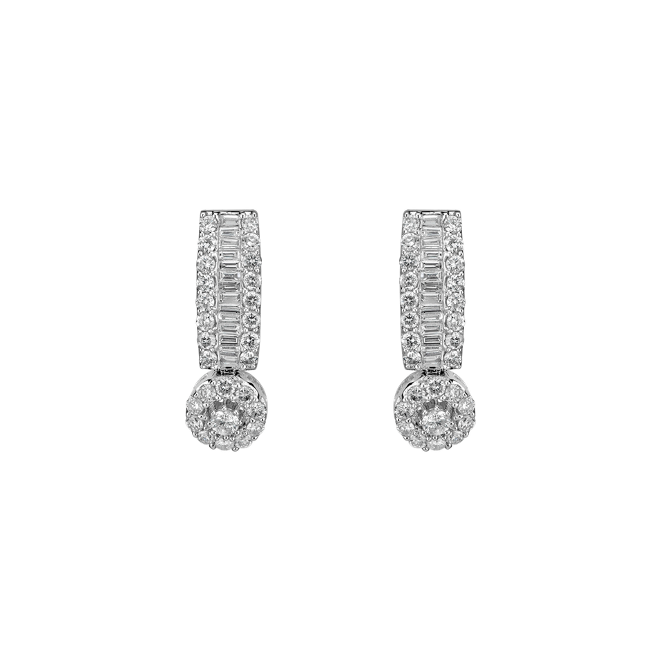 Diamond earrings Georgiana