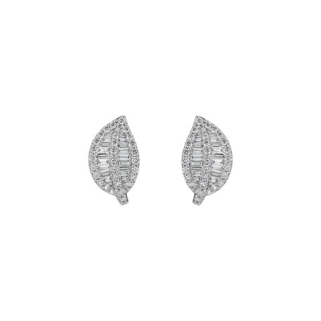 Diamond earrings Snowdrop