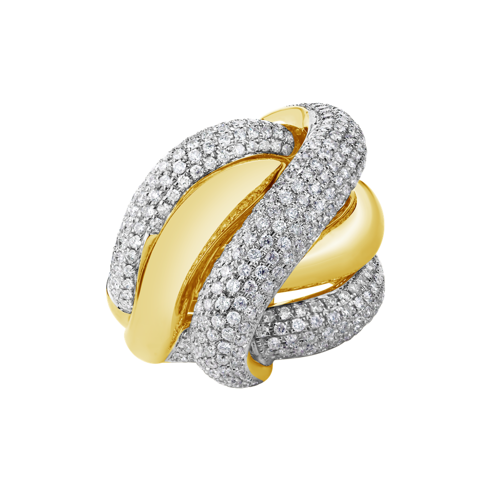 Diamond ring Sun Snake