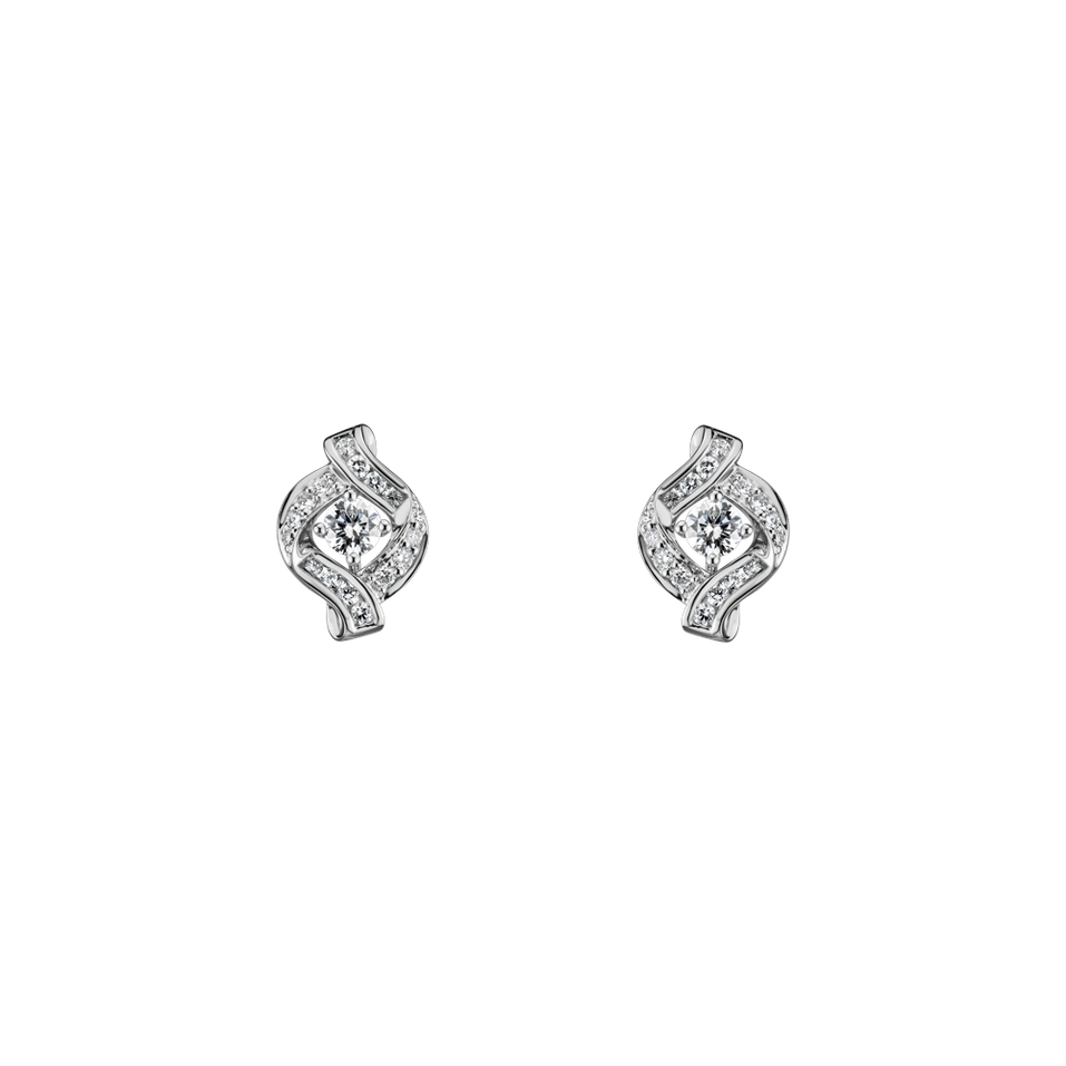 Diamond earrings Light of Moon