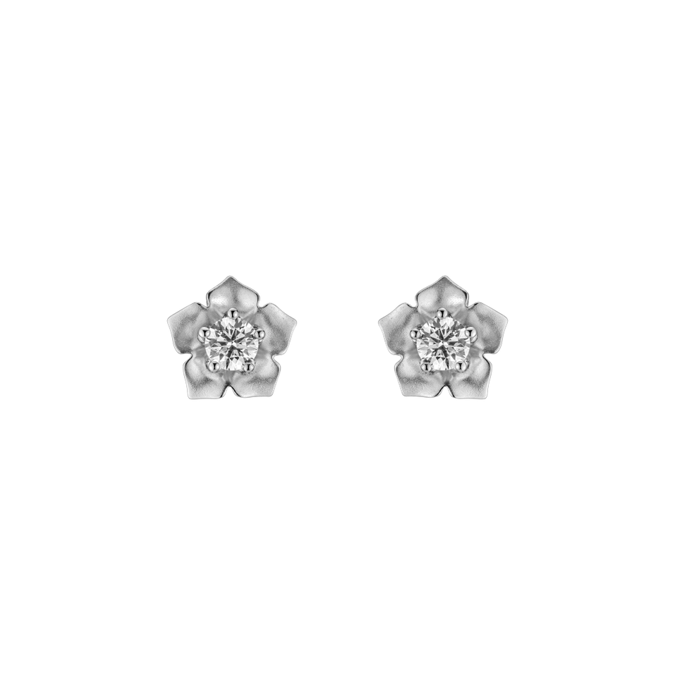 Diamond earrings Sublime Bloom