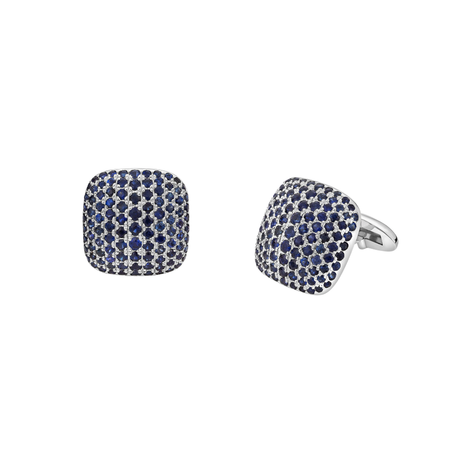 Cufflinks with Sapphire Sapphire Romance