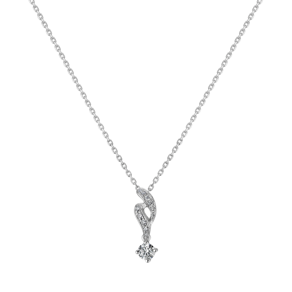 Diamond pendant Sky Ribbon