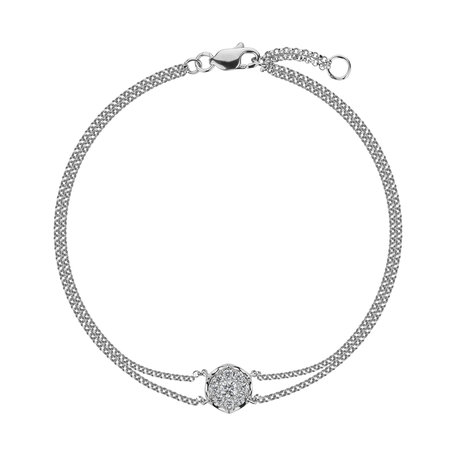 Bracelet with diamonds Bonny