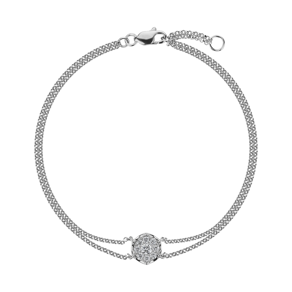 Bracelet with diamonds Bonny