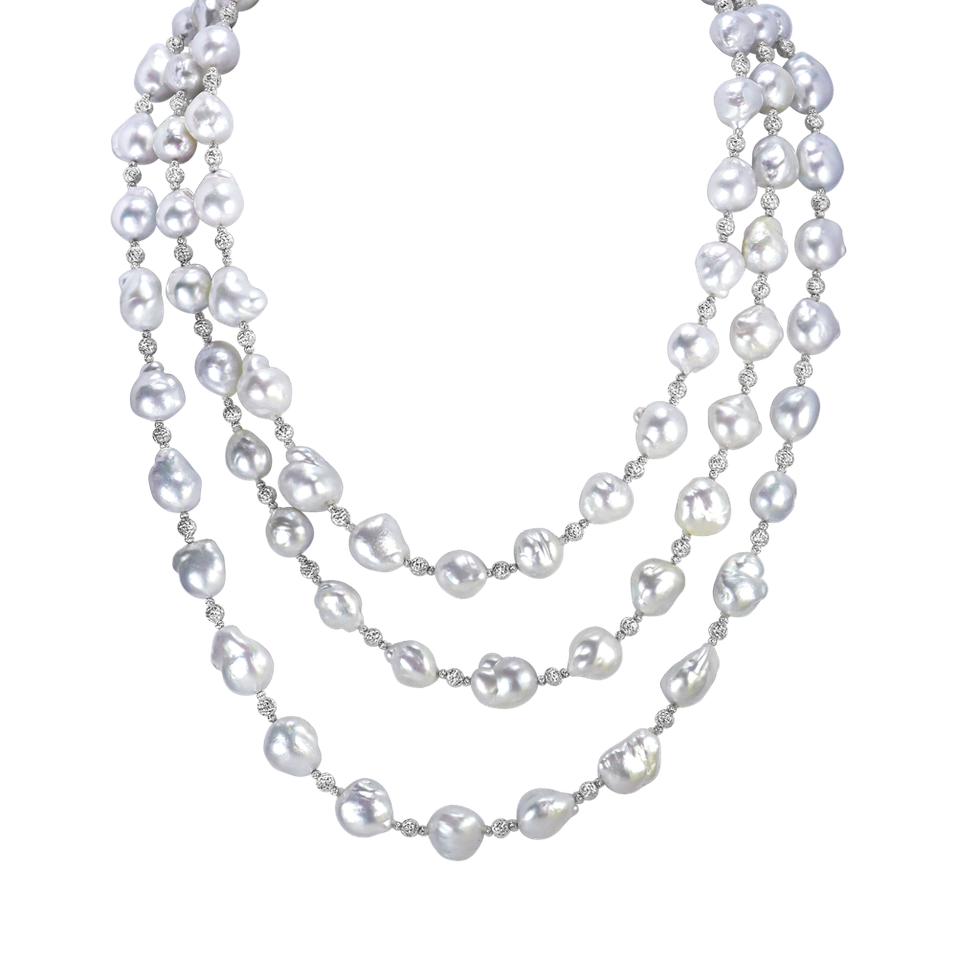 Necklace with Pearl Ocean Pomp