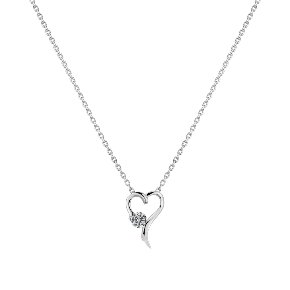 Diamond pendant Harmonious Heart