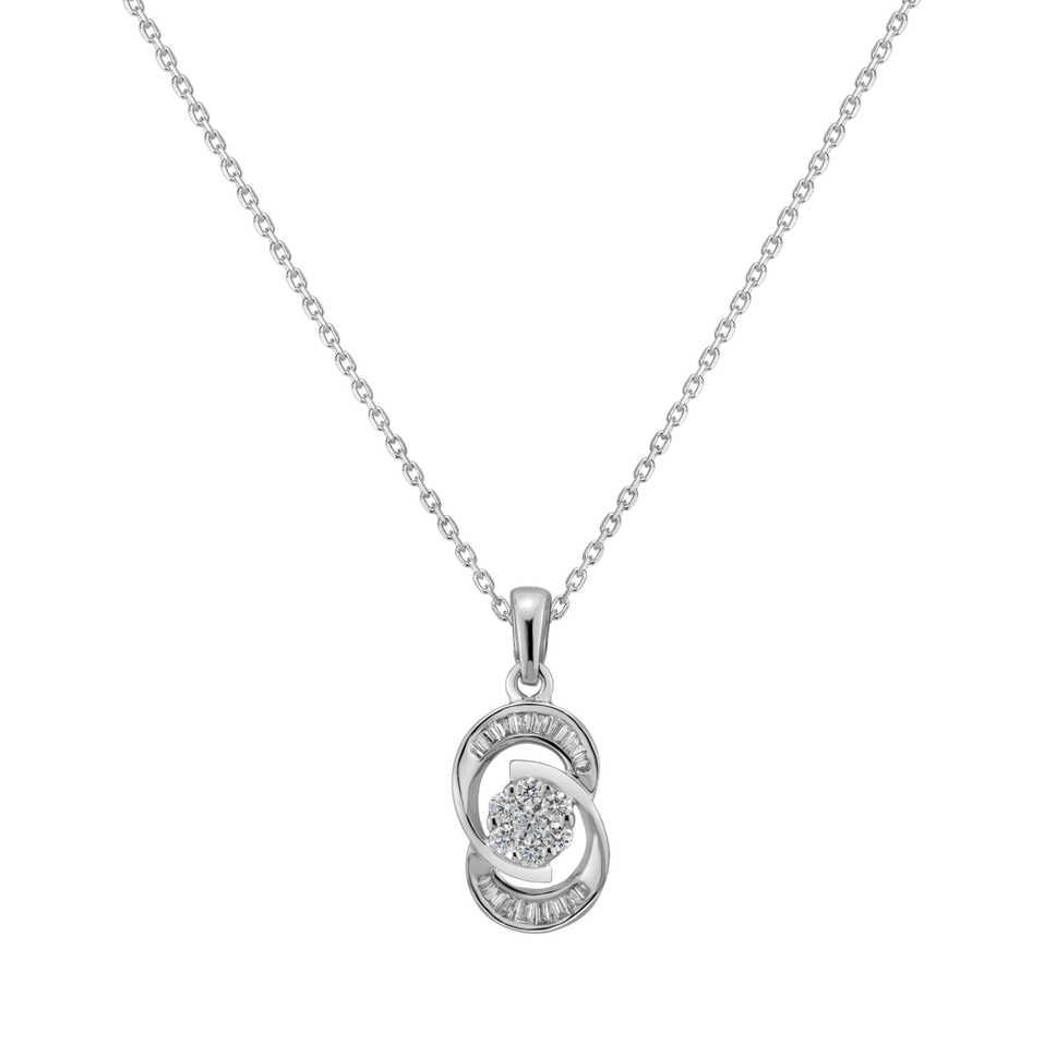 Diamond pendant Eternal Shine