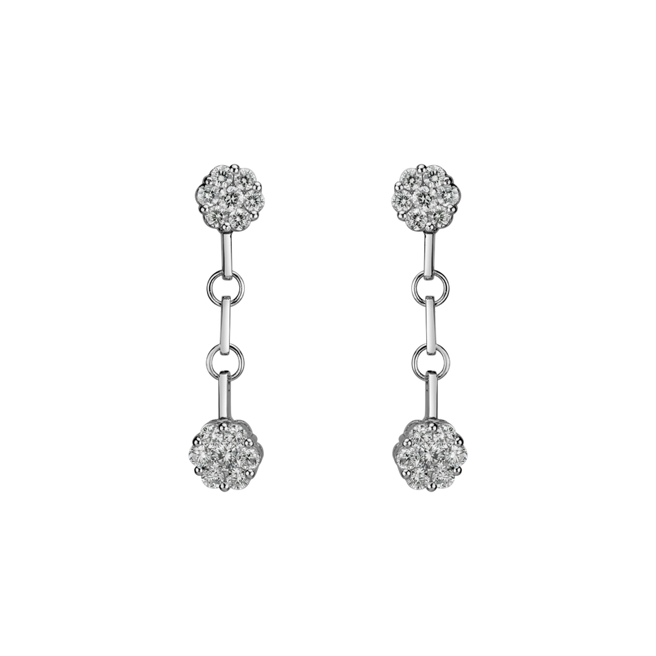 Diamond earrings Margaux