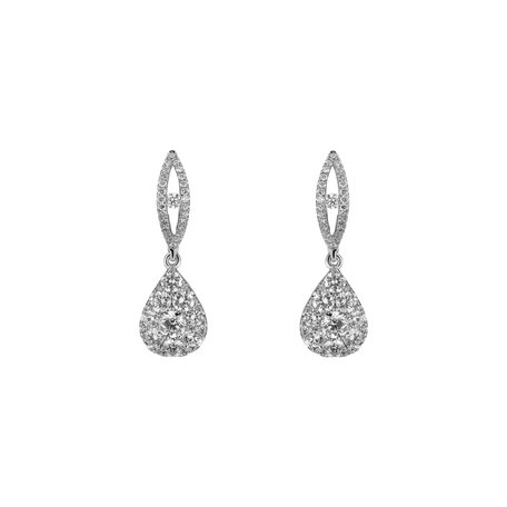 Diamond earrings Amélie