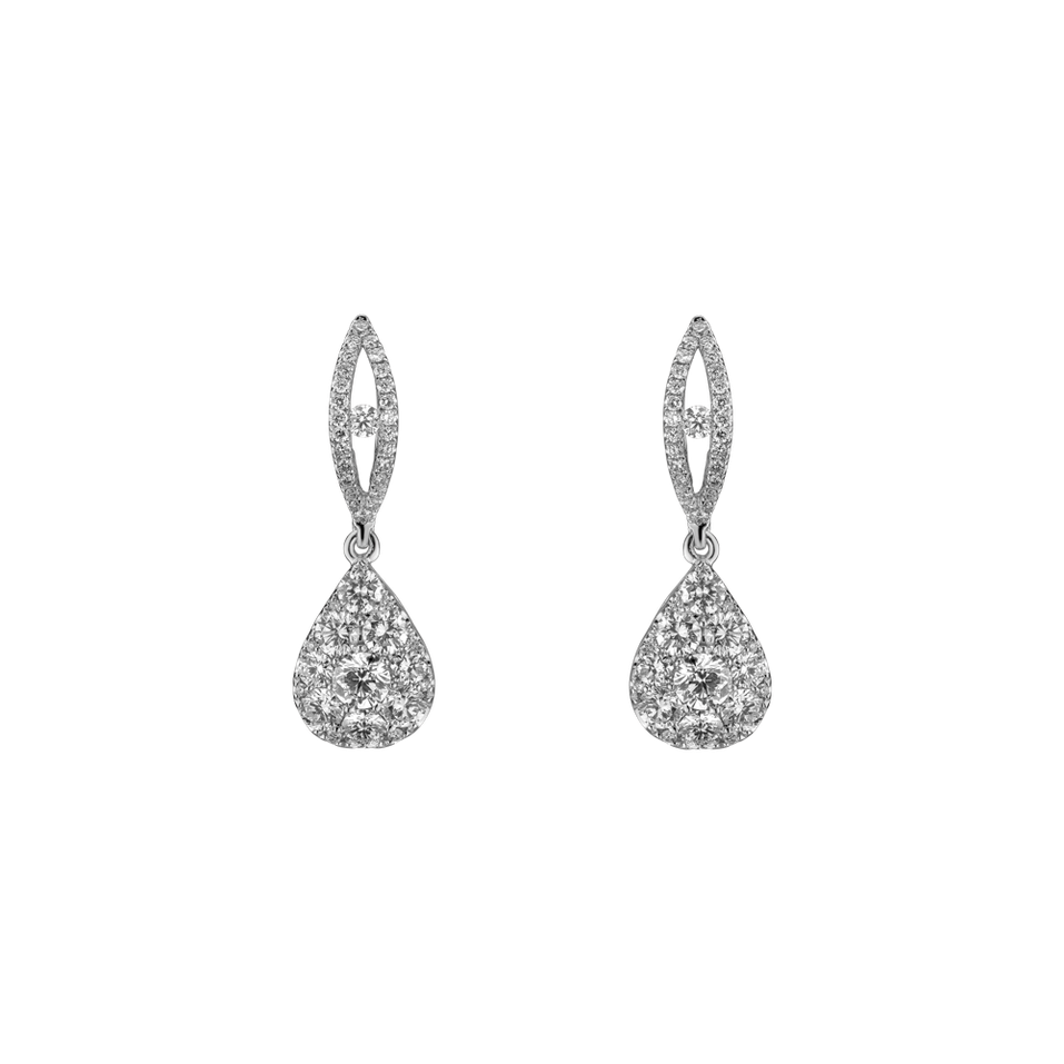 Diamond earrings Amélie