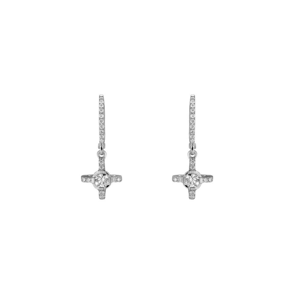 Diamond earrings Elegance of Frost