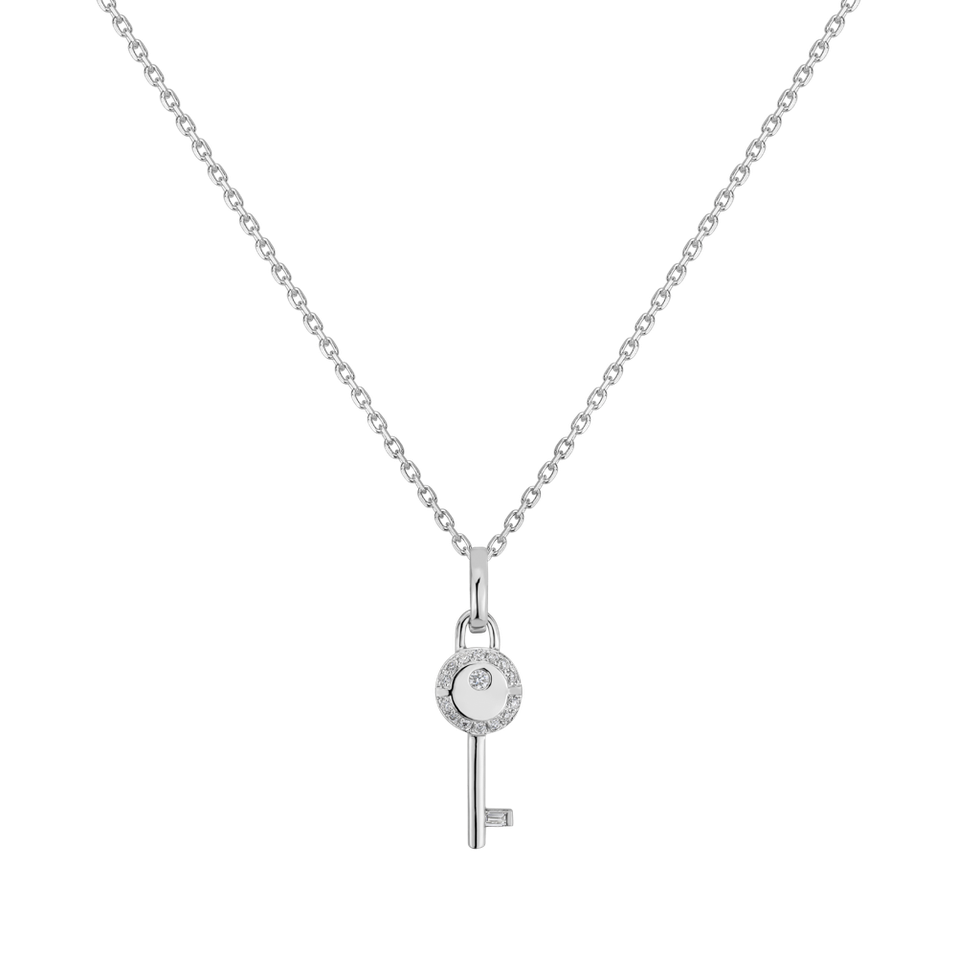 Diamond pendant Key to Success