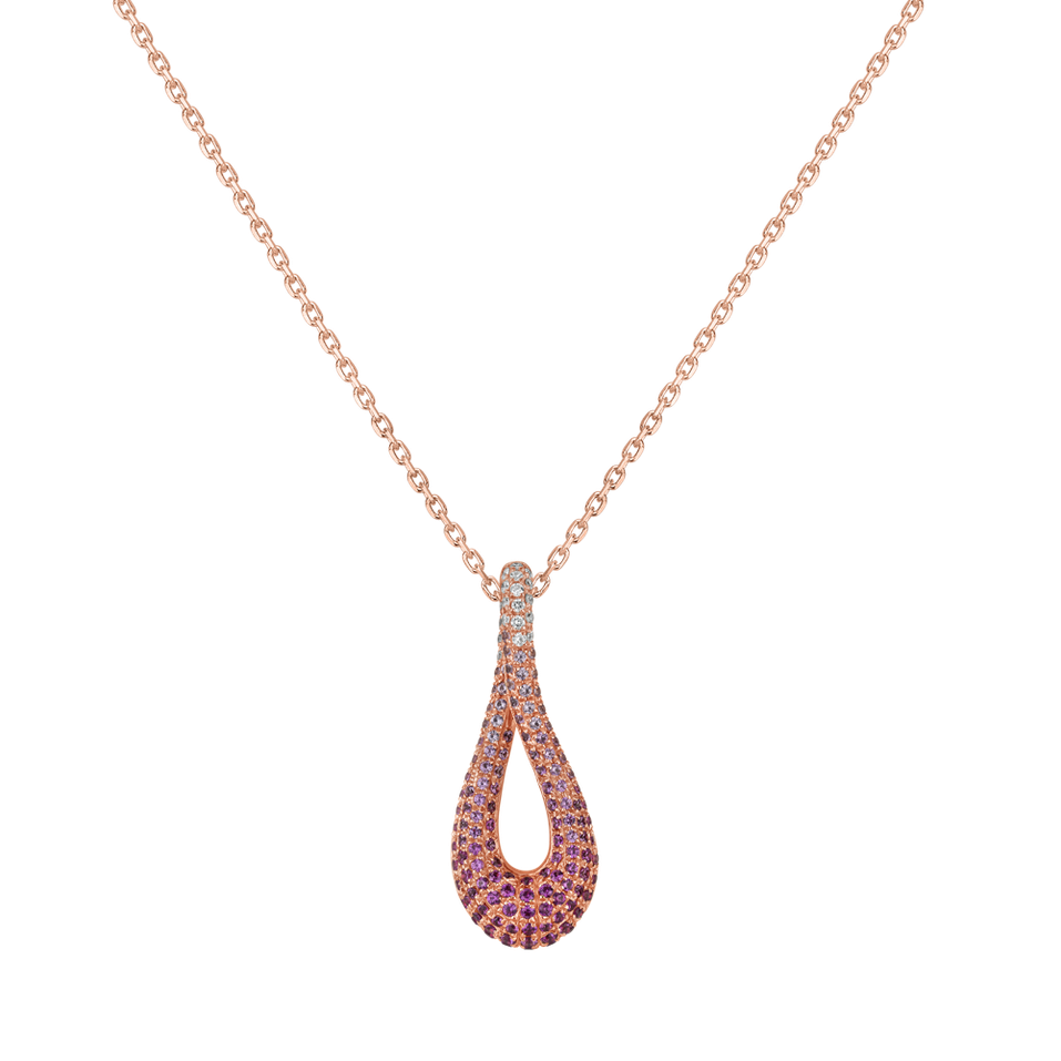 Diamond pendant with Sapphire Bernardine