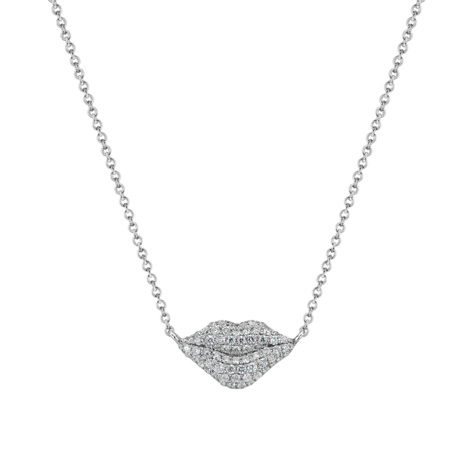 Diamond necklace Monumental Kiss