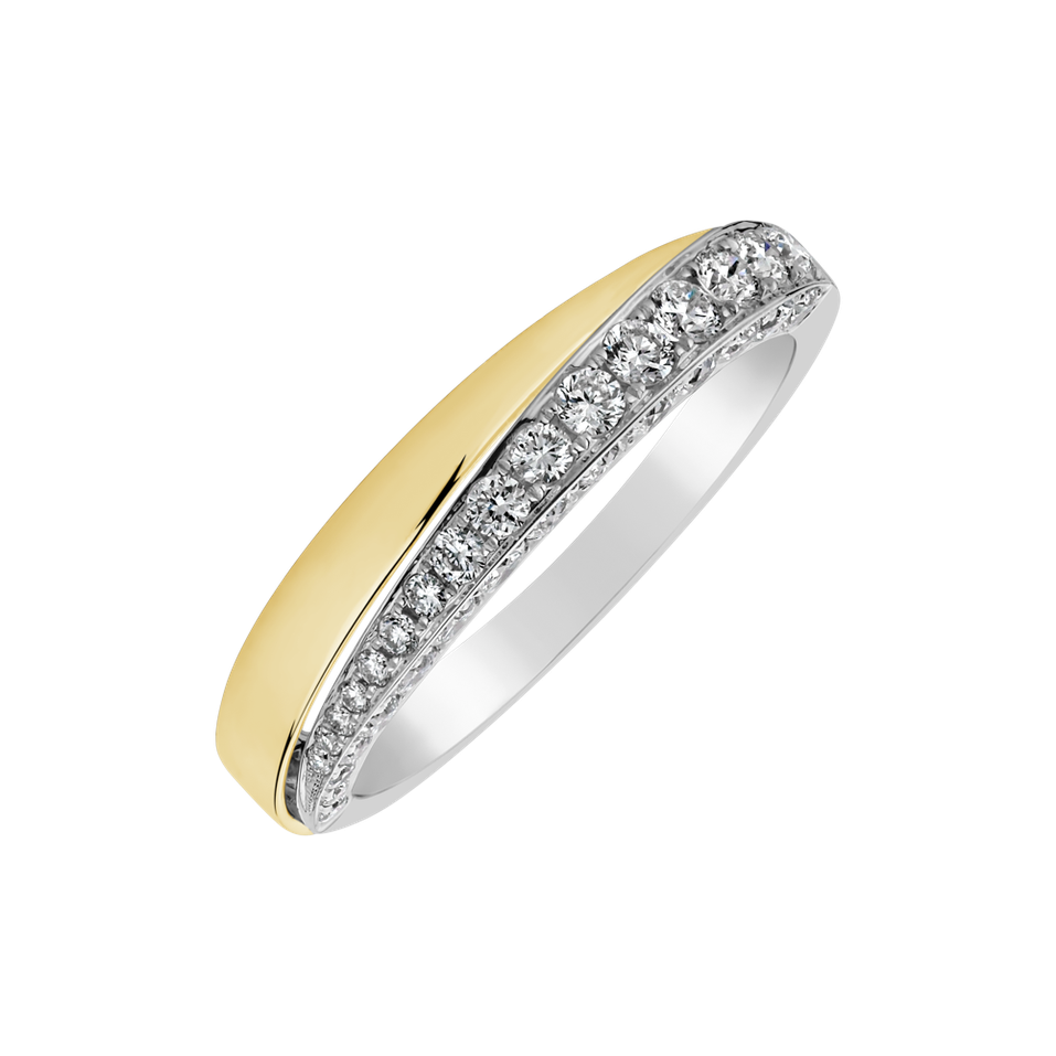 Diamond ring Golden Embers