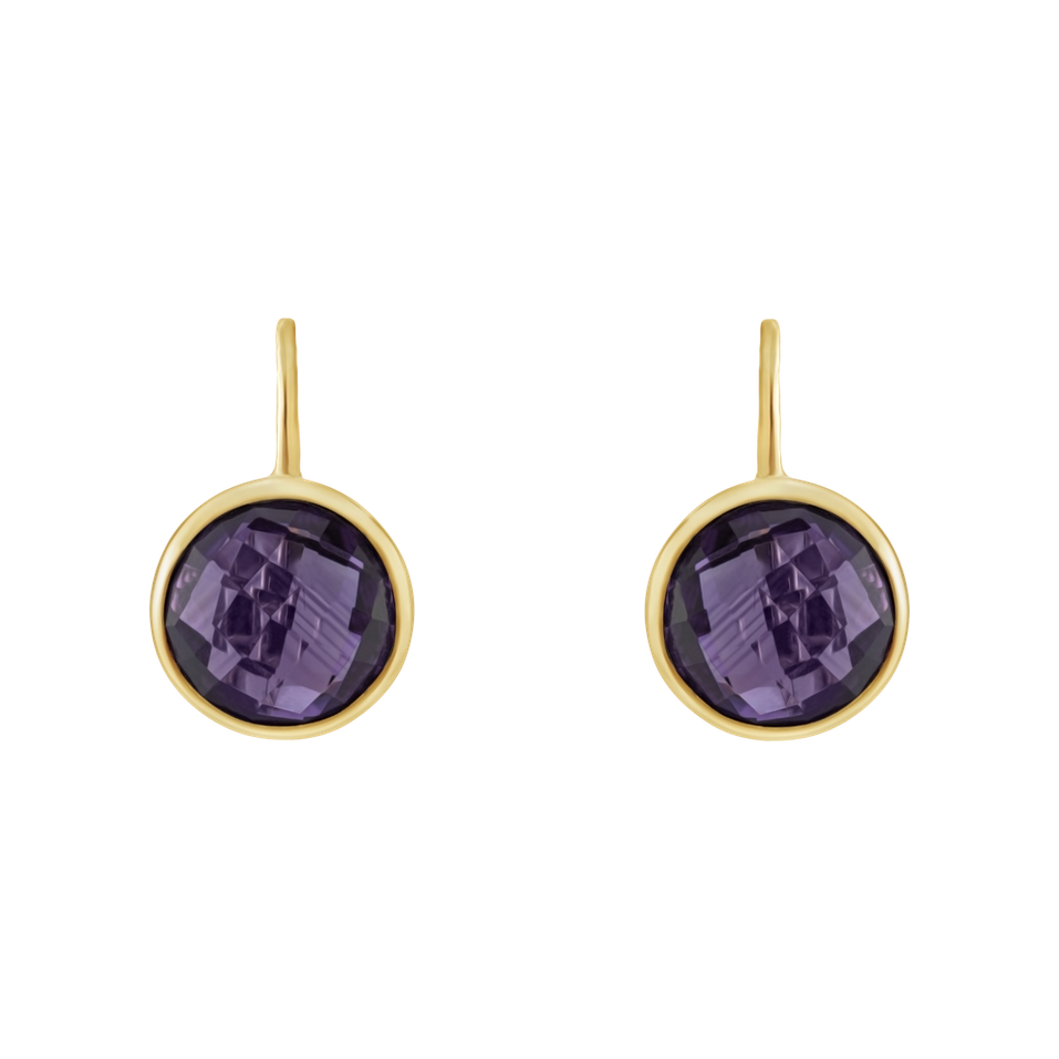 Earrings with Amethyst Eladia