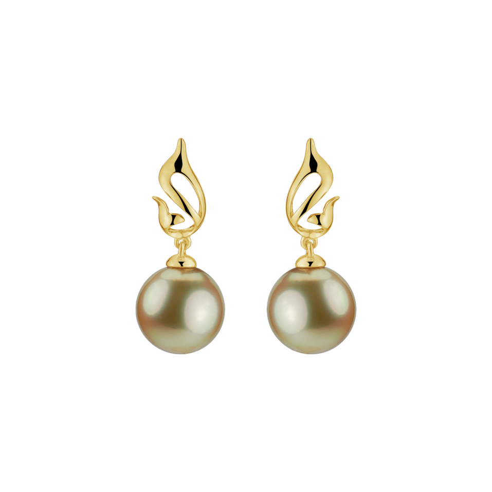 Earrings with Pearl Nileline