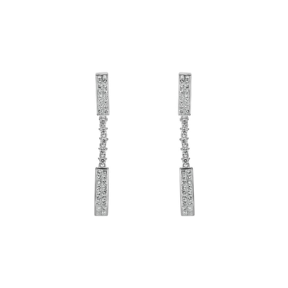 Diamond earrings Formidable Blanco