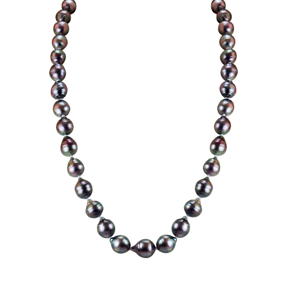 Necklace with Pearl Black Sea