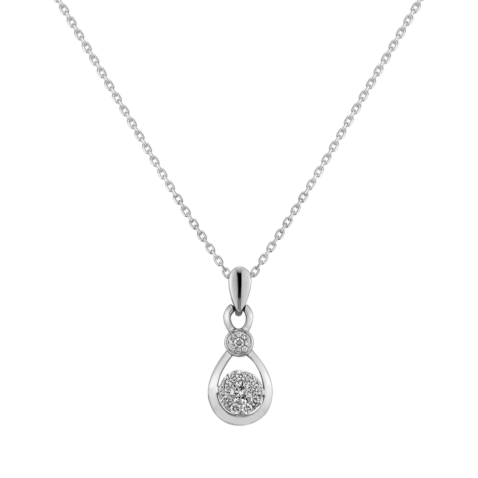 Diamond pendant Ethereal Elegance