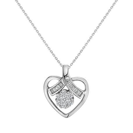 Diamond pendant Shaan