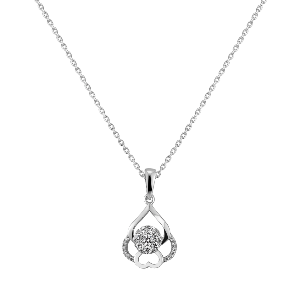 Diamond pendant Radiant Blessing