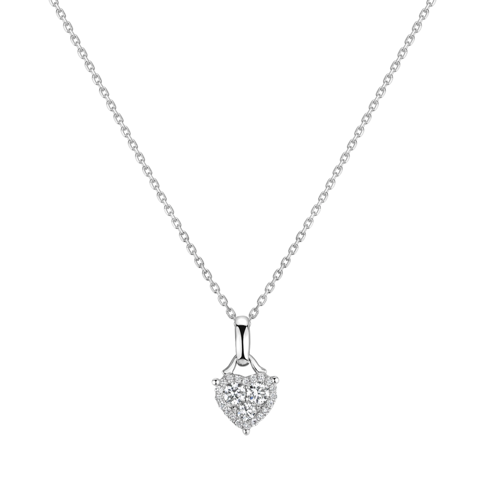 Diamond pendant Yuko