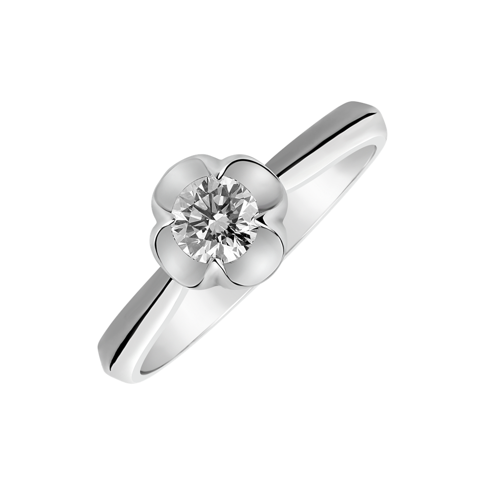 Diamond ring Love Flower