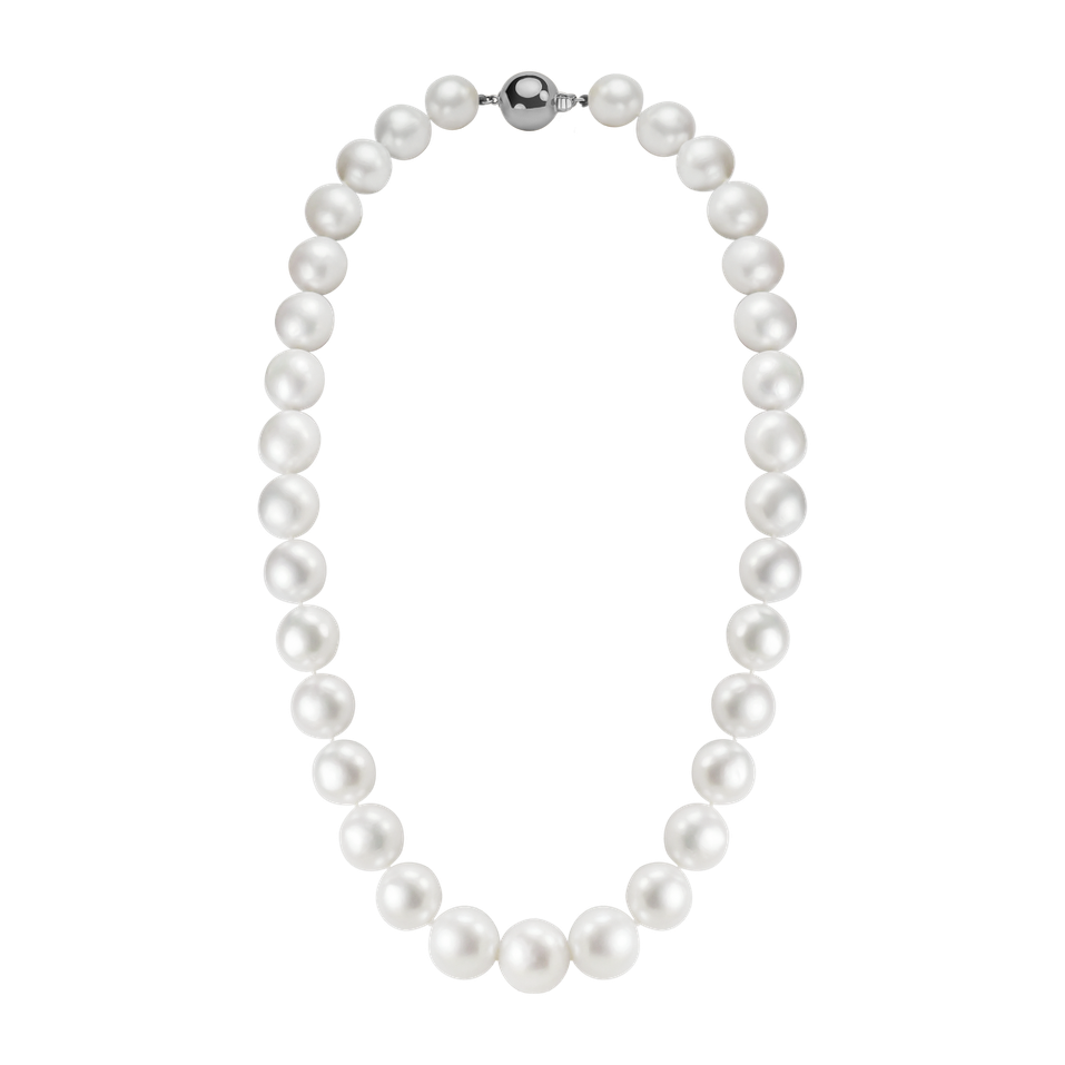 Diamond necklace with Pearl Sirens Call