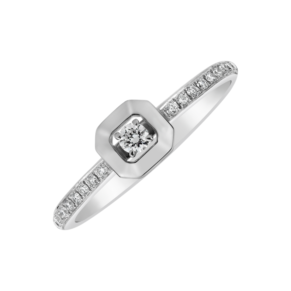 Diamond ring Passion Square