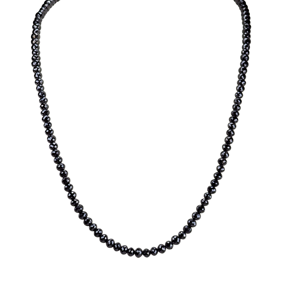 Necklace with black diamonds Moonlight Sophie