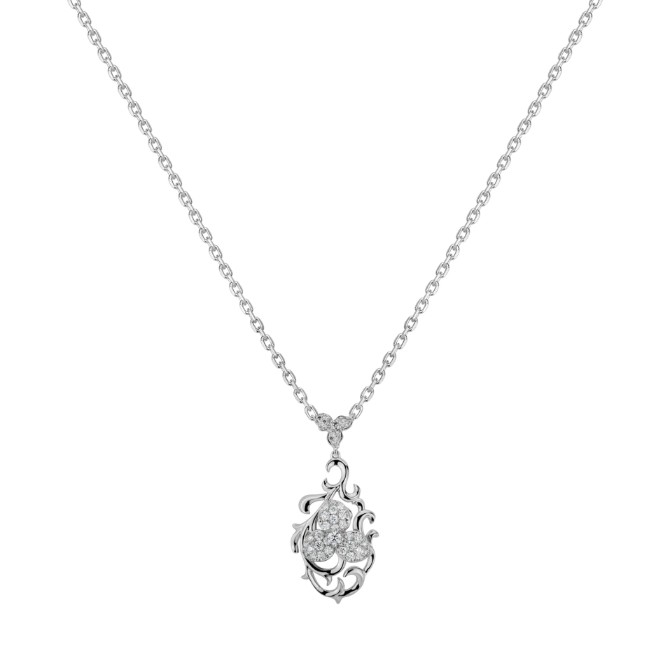 Diamond pendant Heavenly Bloom