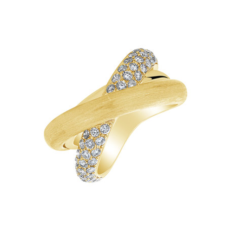 Diamond ring Gold Galaxy