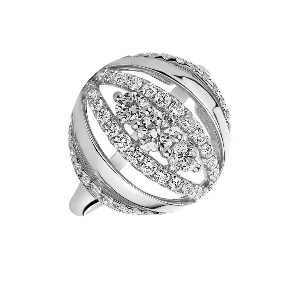 Diamond ring Olympe