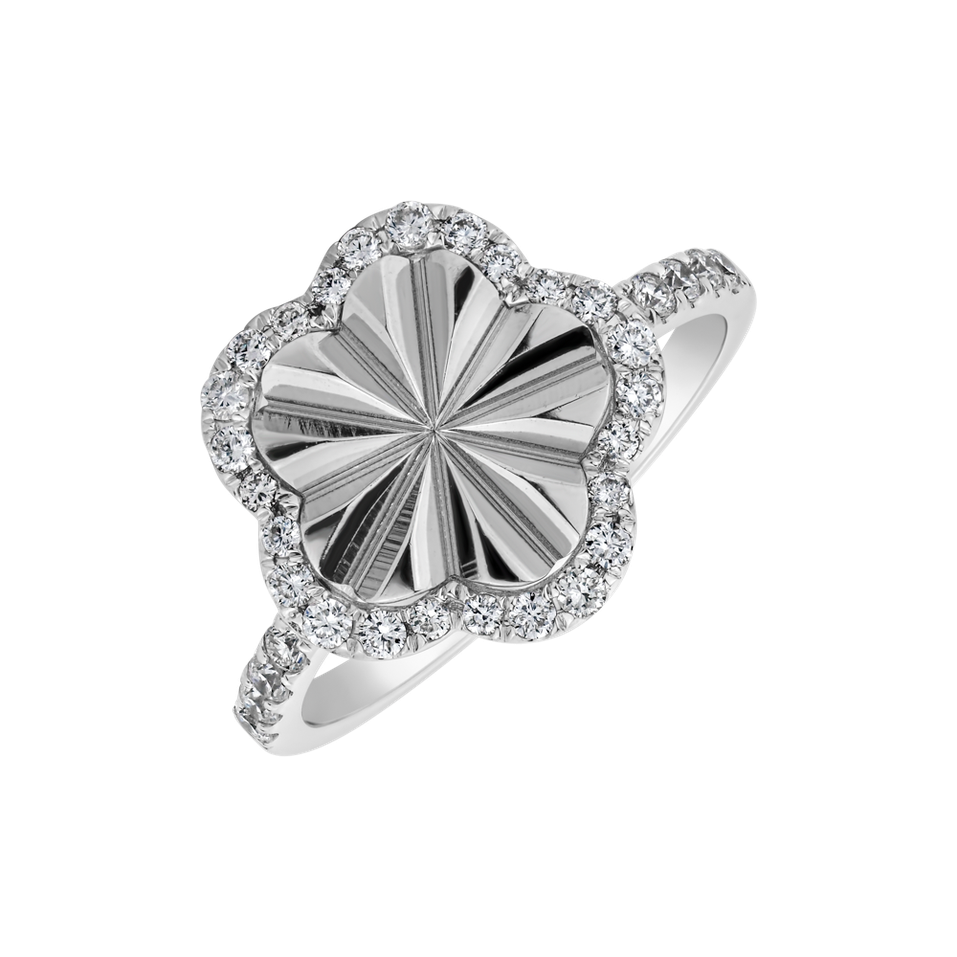 Diamond ring Flower Geometry