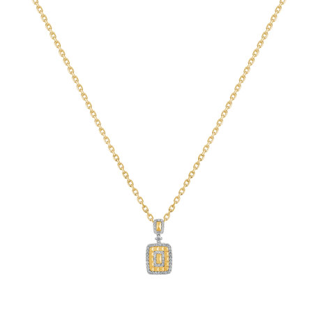 Diamond pendant Geometry Passion