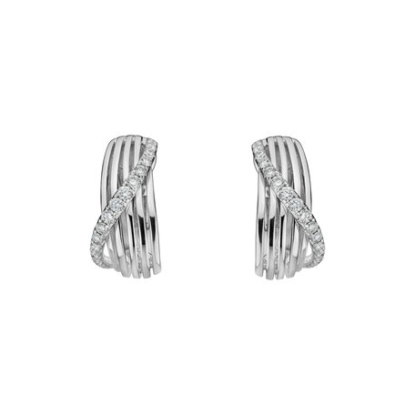 Diamond earrings Morwenna