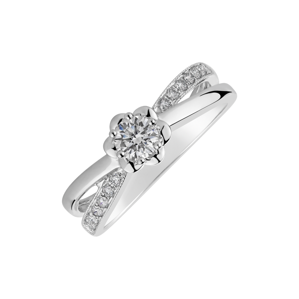 Diamond ring Floral Rest