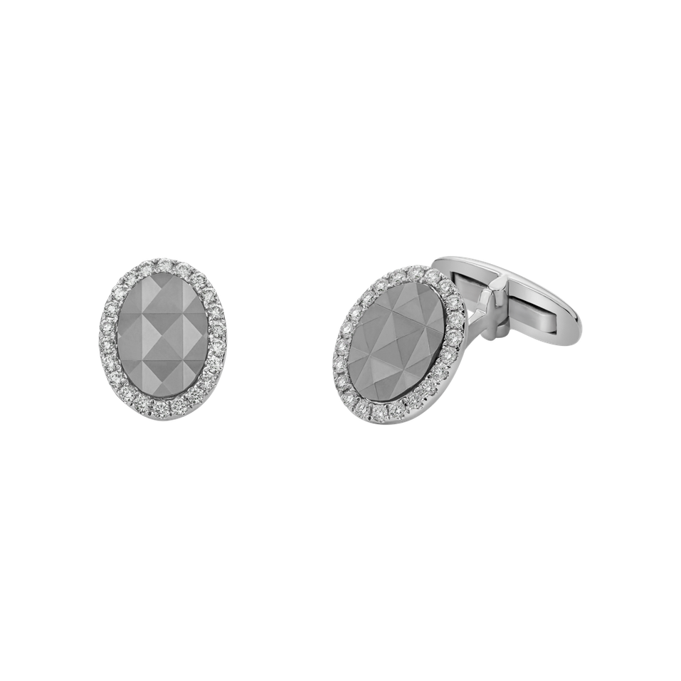 Diamond Cufflinks Noble Finery