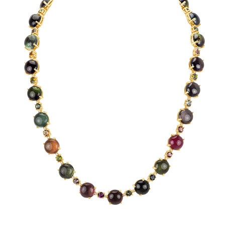 Diamond necklace with Tourmalíne Rainbow Eminence