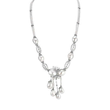 Diamond necklace with Pearl Versailles Countess