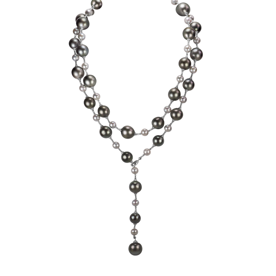 Necklace with Pearl Onda