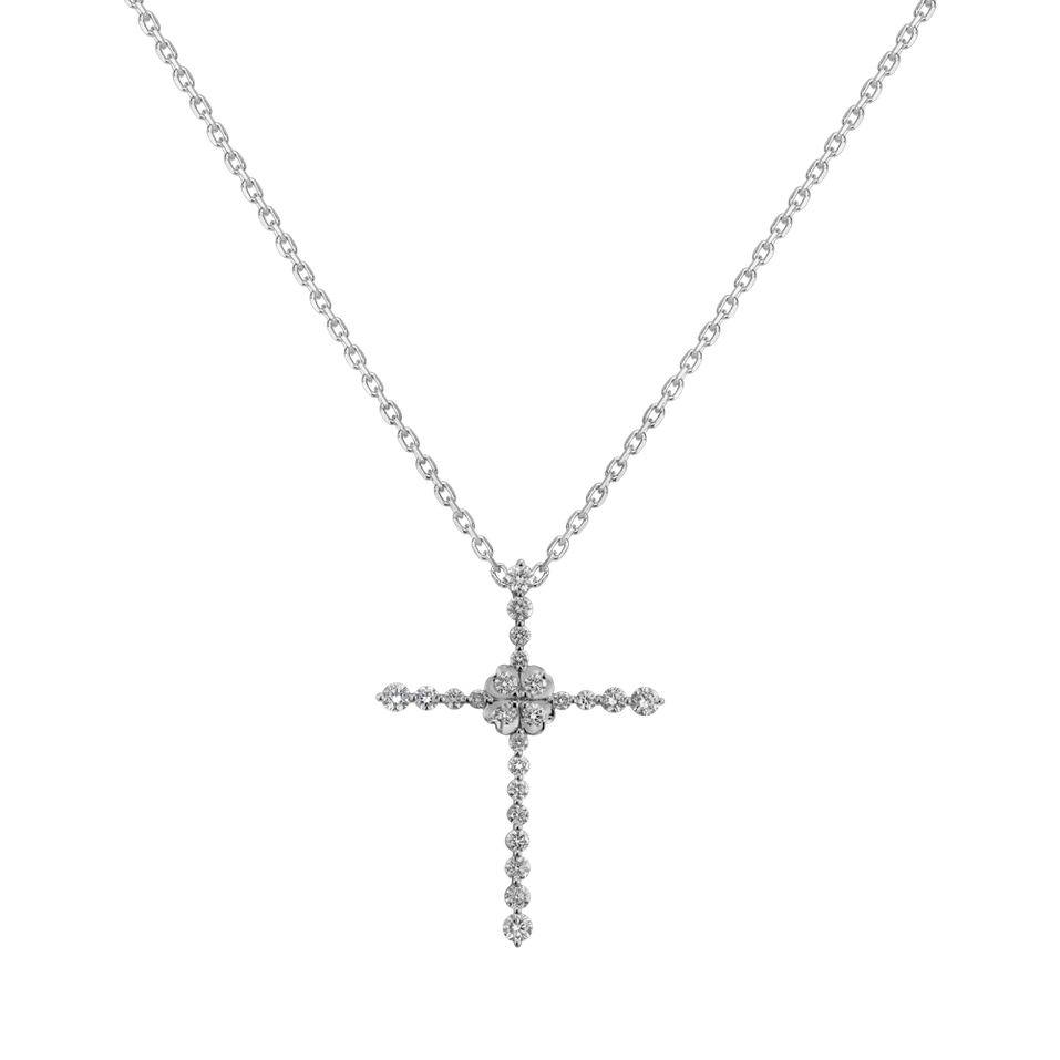 Diamond pendant Viola Kiss