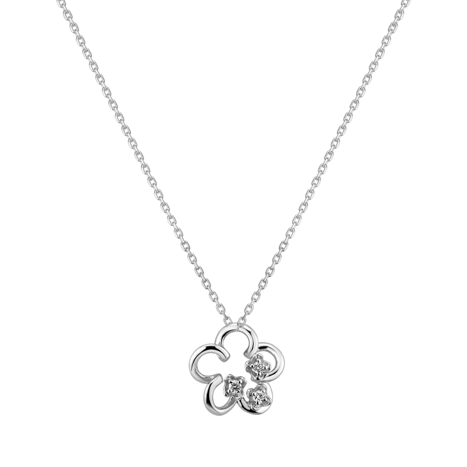 Diamond pendant Calla