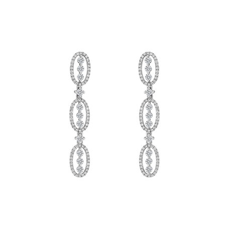 Diamond earrings Emmylou