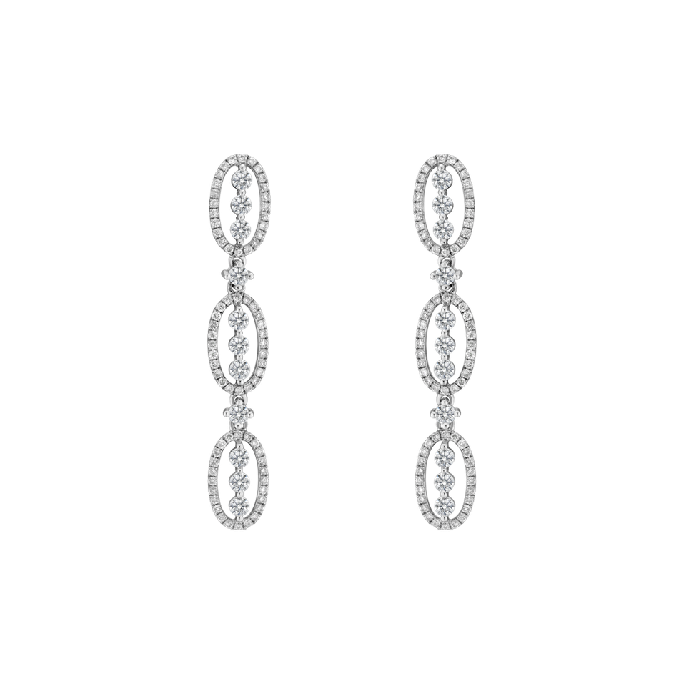 Diamond earrings Emmylou