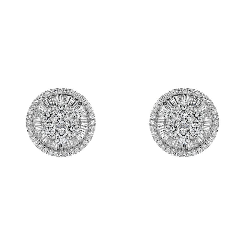 Diamond earrings Makeda