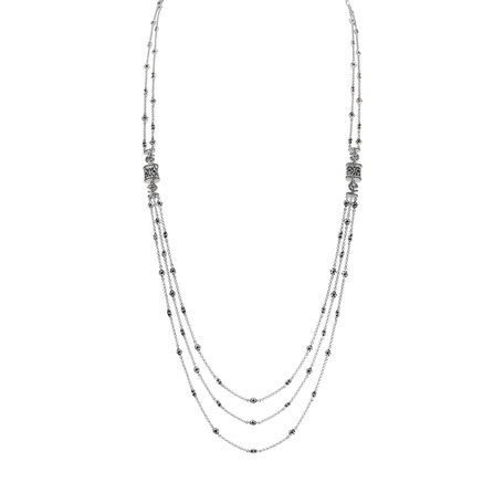 Necklace with black diamonds Venus Essence